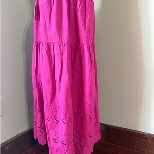 NWT St. John's Bay Fuchsia Maxi Skirt